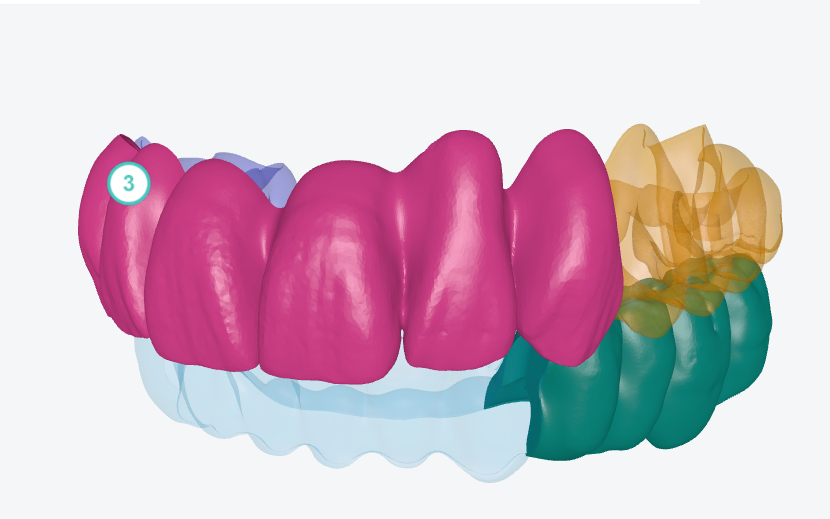 Cover dello strumento Visualizzatore condiviso: il modello 3D aperto da un link in sola visione.